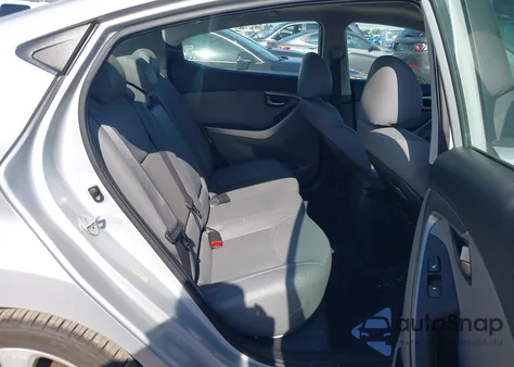 2012 Hyundai Elantra Limited (Ulsan Plant) из США, поврежденный, VIN KMHDH4AE8CU239509